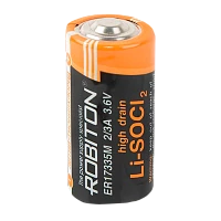 Батарейка ROBITON ER17335M 2/3A высокотоковые PH1 1/10/500