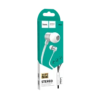 Наушники внутриканальные HOCO M63 с микр. серебряный (1/31/310)