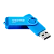 Флеш-накопитель Smartbuy Twist 8GB USB2.0 пластик синий