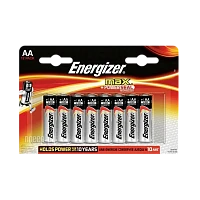 Батарейка Energizer MAX LR6 AA BL12 Alkaline 1.5V (12/72)