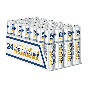Батарейка Crazy Power Eco LR03 AAA BOX24 Alkaline 1.5V (24/576)