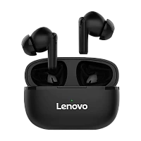 Наушники внутриканальные Lenovo HT05 bluetooth 5.0 с микр. черный 
