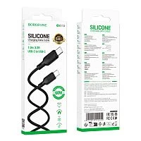 Кабель Borofone BX113 Type-C (m)-Type-C (m) 1м 3.0A 60W черный (1/360)