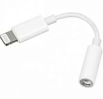 Переходник Perfeo Jack 3.5mm (f)-Lightning (m) (1/100)