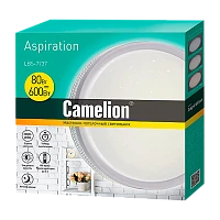 Светильник настенно-потолочный Camelion LBS-7737 80W 230V LED 3 ур.ярк.+3цв. 500мм пульт (1/10)