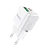 Сетевое З/У HOCO N20 1USB/Type-C 20W PD3.0 с кабелем Type-C-Lightning белый (1/12/120)