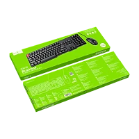 Набор клавиатура+мышь проводной HOCO GM16 игровой черный (1/20)