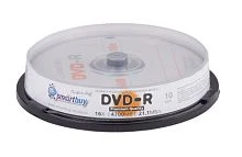 Диск DVD-R Smartbuy 4.7GB 16x 10шт. cake box (10/200)