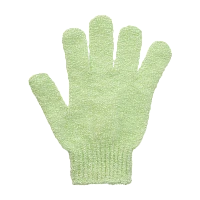 Мочалка для тела Банные штучки перчатка 19см x 16см зеленый (1/30)