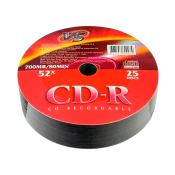Диск CD-R VS 700MB 52x SH25 (25/600) 