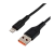 Кабель GoPower GP01L-2M USB (m)-Lightning (m) 2.0м 2.1A черный (1/200/800)
