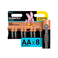 Батарейка Duracell ULTRA POWER LR6 AA BL8 Alkaline 1.5V (8/96/32832)