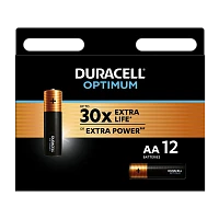 Батарейка Duracell Optimum LR6 AA BL10 Alkaline 1.5V (10/80)