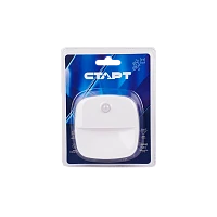 Светильник пушлайт Старт PL-3led-SR C1 1W датчик движения белый (1/30/120)