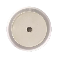 Ночник Camelion NL-264 "Круг с фотосенсором" 0.6W 220V в розетку белый (1/30/120)