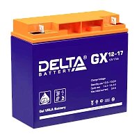 Аккумулятор свинцово-кислотный Delta GX 12-17 12V 17Ah (1/2)