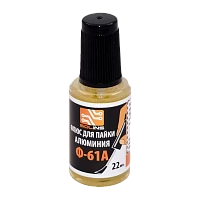 Флюс Solins Ф-61А для пайки алюминия 22мл +кисточка (1/10)