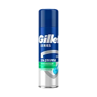 Гель для бритья Gillette Sensitive Skin успокаивающий 200мл (1/6)