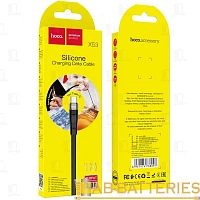 Кабель HOCO X53 USB (m)-Type-C (m) 1м 2.4A силикон черный (1/31/310)