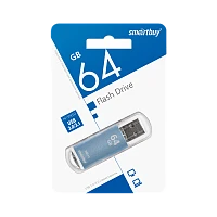 Флеш-накопитель Smartbuy V-Cut 64GB USB3.0 пластик синий 