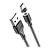 Кабель HOCO X52 USB (m)-Type-C (m) 1.0м 2.0A ПВХ магнит черный (1/31/310)