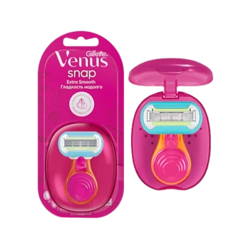 Бритва Gillette "VENUS SNAP" 3 лезвия 1 кассета в коробке