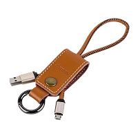 Кабель Remax RC-034M Western USB (m)-Lightning (m) 0.3м 3.0A коричневый