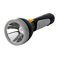 Фонарь туристический Космос 7005 5W 7LED от аккумулятора прямая подзарядка серый (1/30/60)