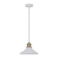 Светильник потолочный Camelion PL-600 LOFT 40W 230V E27 IP20 подвес белый (1/10)