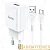 Сетевое З/У HOCO N9 1USB 2.1A с кабелем Type-C белый (1/12/120)