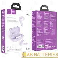 Наушники внутриканальные HOCO ES59 bluetooth 5.1 с микр. фиолетовый (1/87)