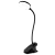 Светильник настольный Ultraflash UF-747 6W прищепка сенс. димируемый черный (1/42)