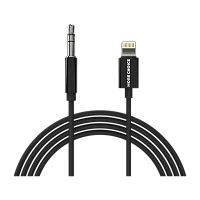 Кабель AUX MORE CHOICE UK22i Jack 3.5mm (m)-Lightning (m) 2м ПВХ черный (1/36/360)