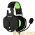 Наушники полноразмерные Smartbuy Rush Taipan с микр. игровые черный зеленый