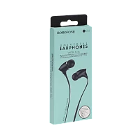 Наушники внутриканальные Borofone BM26 с микр. черный (1/76/304)