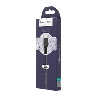 Кабель HOCO X20 USB (m)-Lightning (m) 2м 2.0A ПВХ черный (1/30/300)