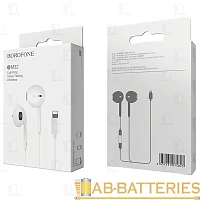 Наушники вставные Borofone BM32 Plus bluetooth 5.0 с микр. белый (1/32/192)