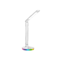 Светильник настольный Ultraflash UF-822 7W 230V на основании 3 цв. RGB белый
