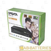 Приставка для цифрового ТВ Орбита N9 DVB-T/T2 металл черный (1/60)