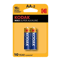 Батарейка Kodak MAX LR6 AA BL2 Alkaline 1.5V (2/40/200/13200)