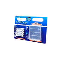 Аккумулятор предзаряженный RTU Panasonic HR03 AAA BL4 NI-MH eneloop 750mAh пласт. футл. (4/40/160)