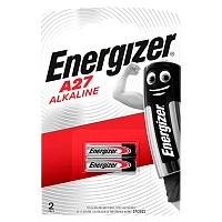 Батарейка Energizer LR27/A27/MN27 BL2 Alkaline 12V (2/20/160)