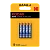 Батарейка Kodak MAX AAAA/25A/LR61/LR8D425 BL4 Alkaline 1.5V (4/120/960)