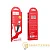 Кабель HOCO X34 USB (m)-microUSB (m) 1.0м 2.4A силикон красный (1/31/310)