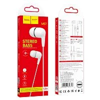 Наушники внутриканальные HOCO M97 с микр. Type-C белый (1/420)