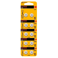 Батарейка Kodak G10/LR1130/LR54/389A/189 BL10 Alkaline 1.5V (10/100/1000)