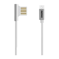 Кабель Remax RC-054m Emperor USB (m)-microUSB (m) 1м серебряный