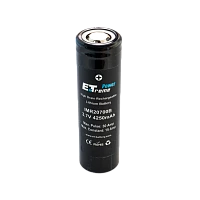 Аккумулятор ET IMR20700B  Deluxe Pack 2 высокая токоотдача, 30/50А, 4250mAh, Li-Ion (2/100)