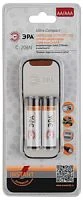 З/У для аккумуляторов ЭРА C-206N Ultra Compact AA/AAA 2 слота +2AA 2100mAh (1/6/24)