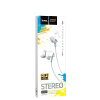 Наушники внутриканальные HOCO M60 с микр. белый (1/30/300)